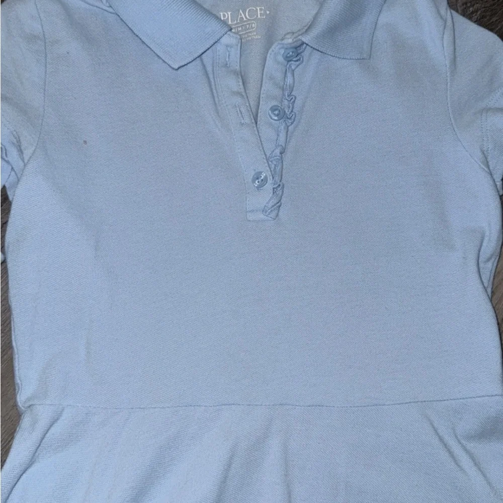 2 Light Blue Polo Dresses & 2 Shirts Bundle